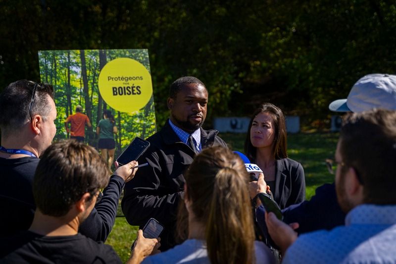 Raïs Kibonge veut protéger le Boisé Ascot-Lennox